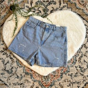 Zara Denim Mom Shorts